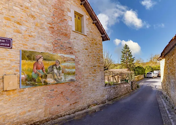 La Grange - Perigord بيت للعطل Saint-Martial-d'Albarede